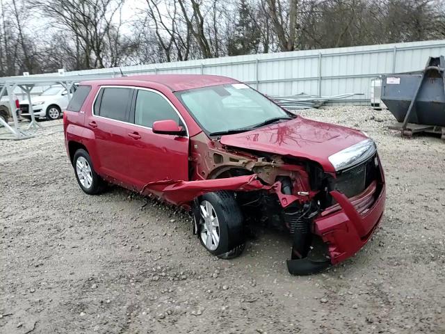 2013 GMC Terrain VIN 2GKALMEKXD6152334 Copart auction photo, front end / side damage thumbnail 14