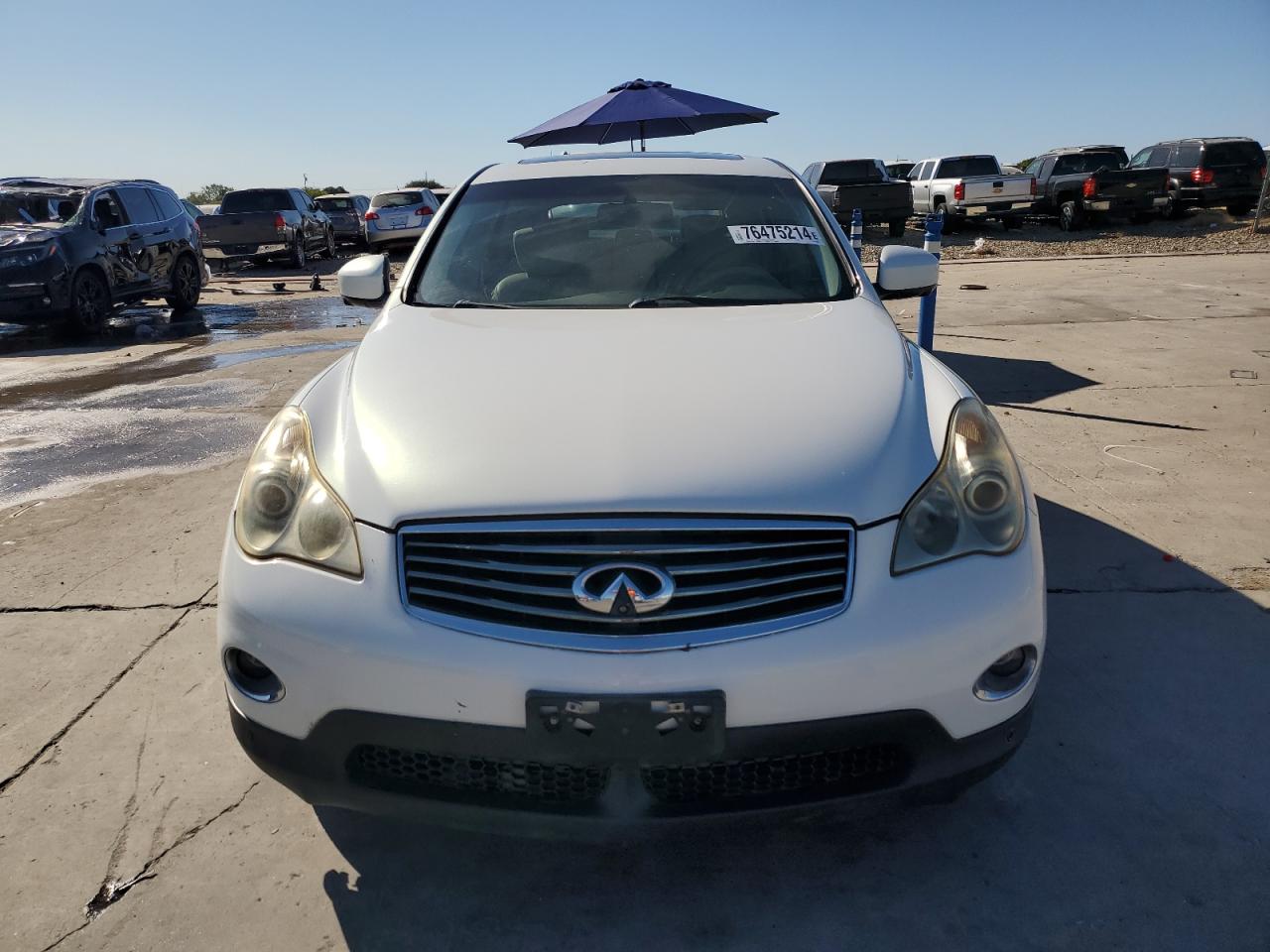 2010 Infiniti EX VIN JN1AJ0HP8AM700283 Copart auction photo, minor dent/scratches damage thumbnail 5
