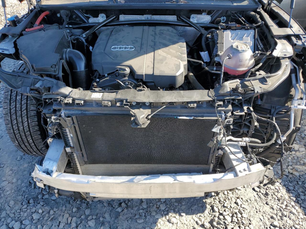 2023 Audi Q5 VIN WA15AAFY7P2149665 Copart auction photo, front end damage thumbnail 12