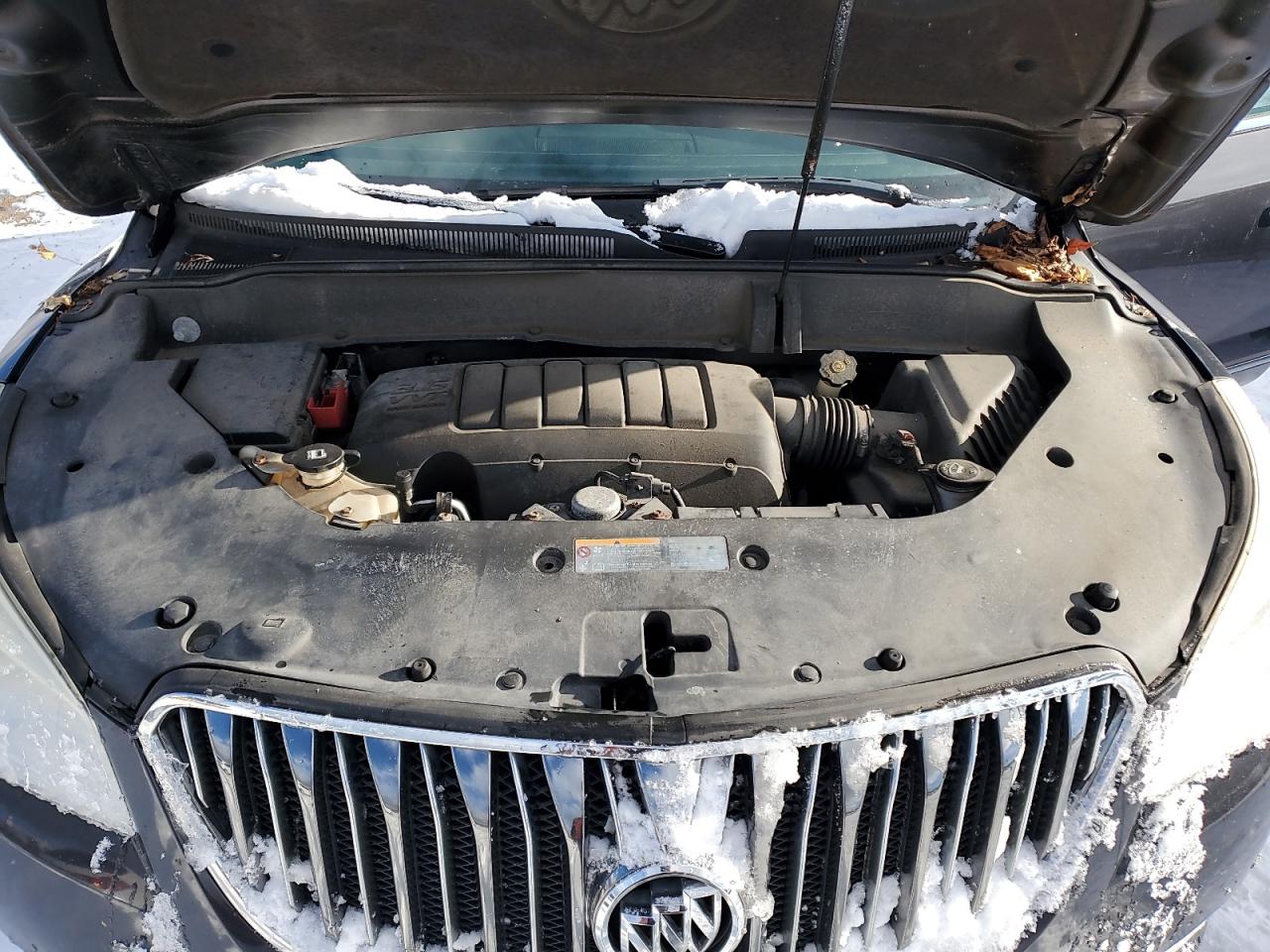 2013 Buick Enclave VIN 5GAKVDKD1DJ112468 Copart auction photo, rear end / side damage thumbnail 13