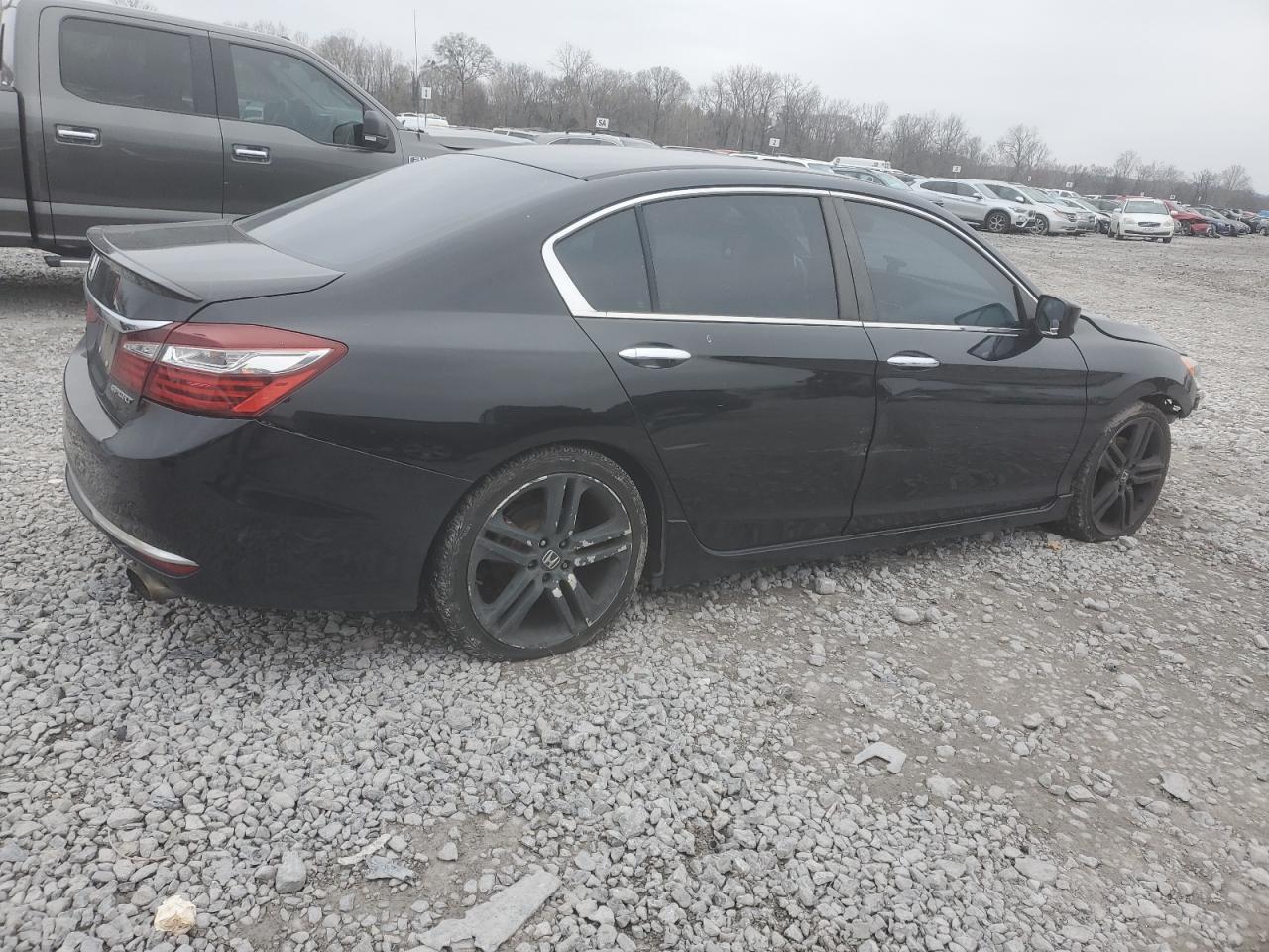 2016 Honda Accord VIN 1HGCR2F58GA070837 Copart auction photo, front end damage thumbnail 3