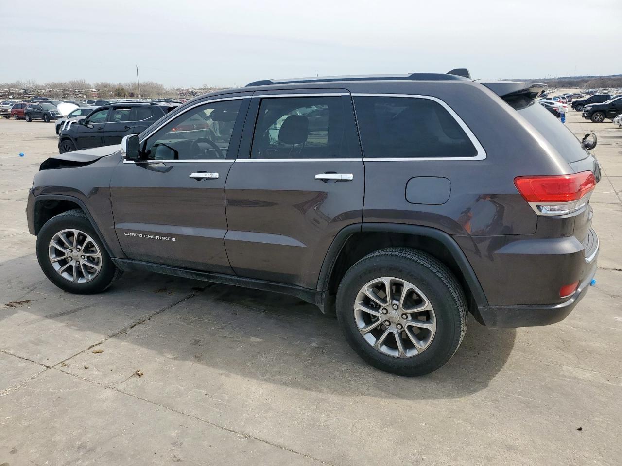 2015 Jeep Grand Cherokee VIN 1C4RJEBG8FC841289 Copart auction photo, front end damage thumbnail 2