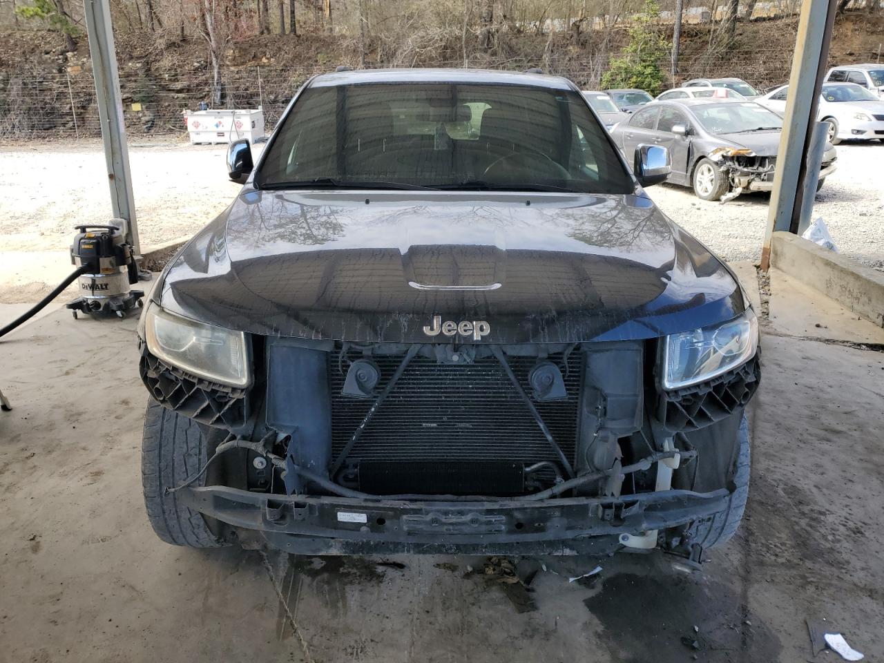 2014 Jeep Grand Cherokee VIN 1C4RJFBG9EC364151 Copart auction photo, front end damage thumbnail 5