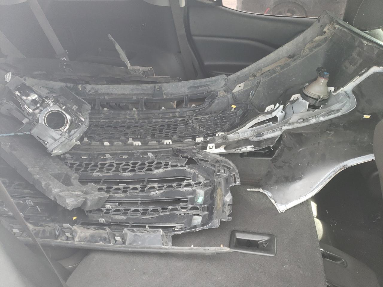 2017 GMC Acadia VIN 1GKKNLLA0HZ112020 Copart auction photo, front end / side damage thumbnail 14
