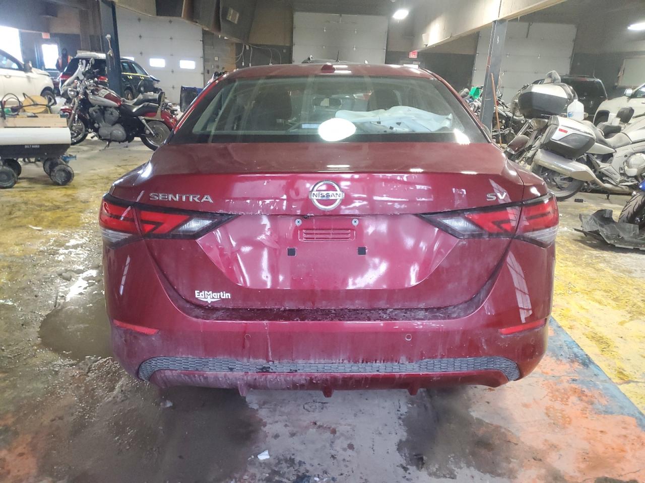2020 Nissan Sentra VIN 3N1AB8CV2LY223027 Copart auction photo, front end / minor dent/scratches damage thumbnail 6