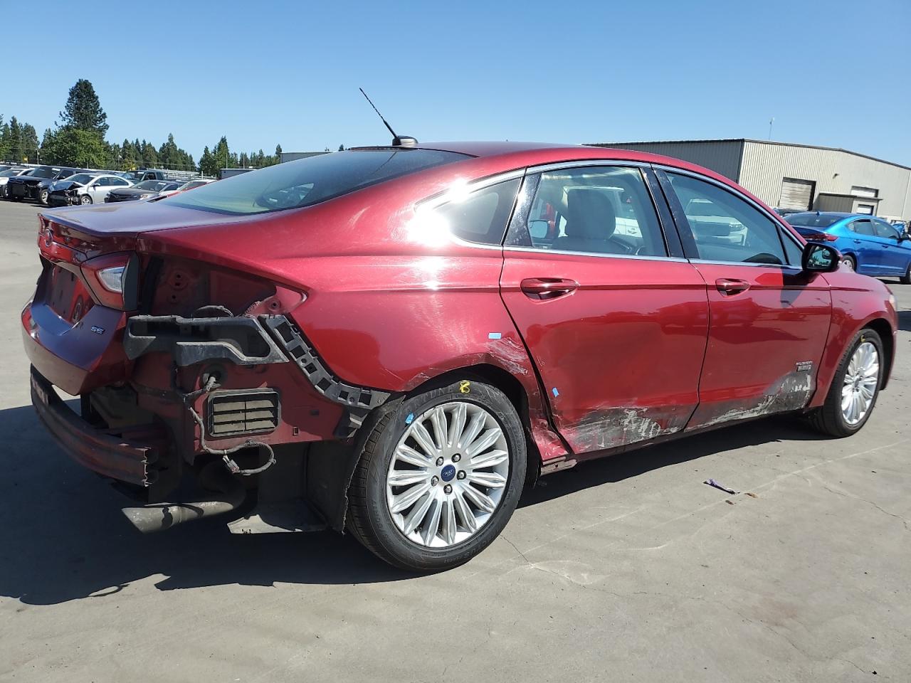 2016 Ford Fusion VIN 3FA6P0PU5GR397560 Copart auction photo, all over damage thumbnail 3
