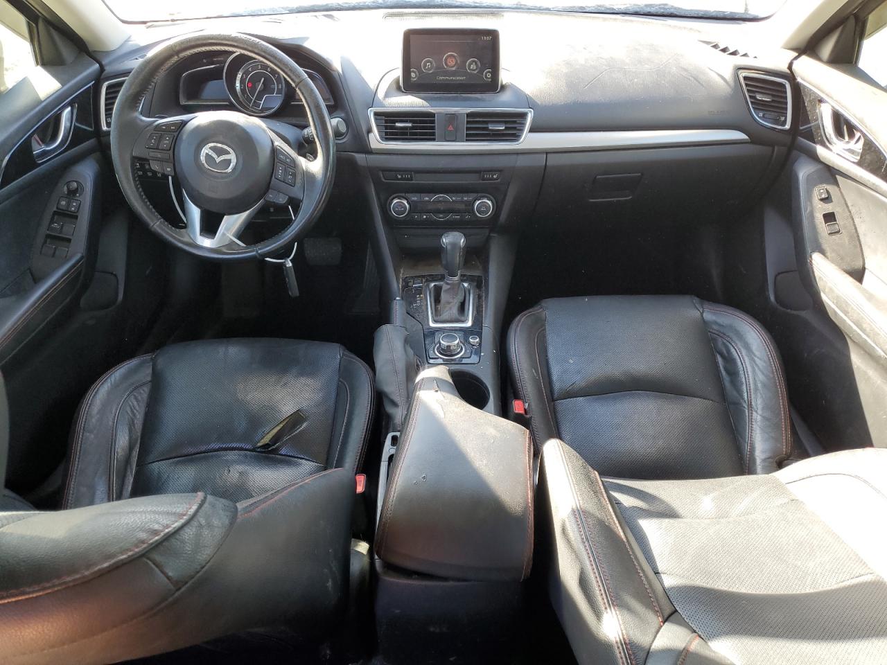2014 Mazda 3 VIN JM1BM1W38E1149147 Copart auction photo, front end / rear end damage thumbnail 8