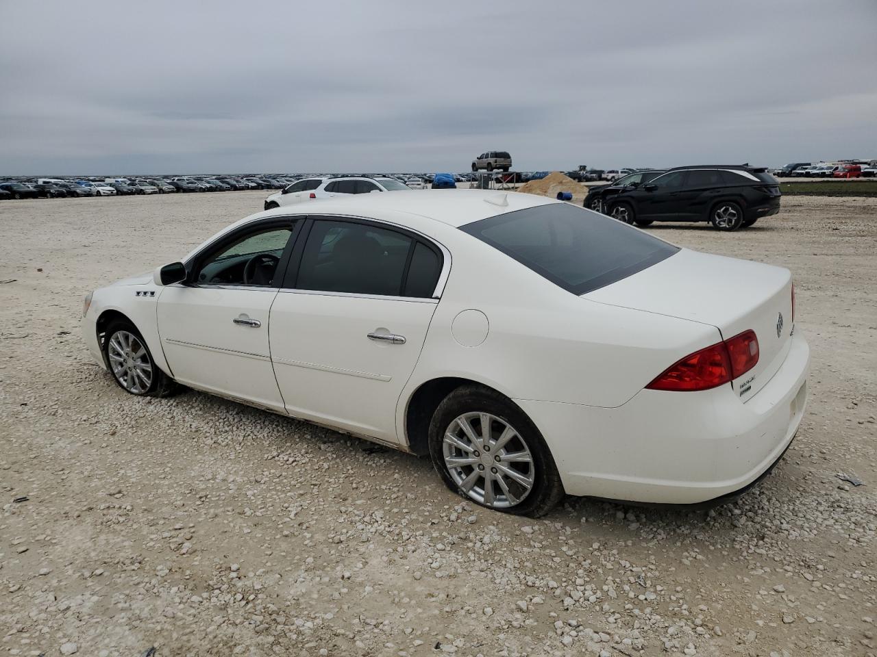 2010 Buick Lucerne VIN 1G4HC5EM8AU132710 Copart auction photo, rollover damage thumbnail 2