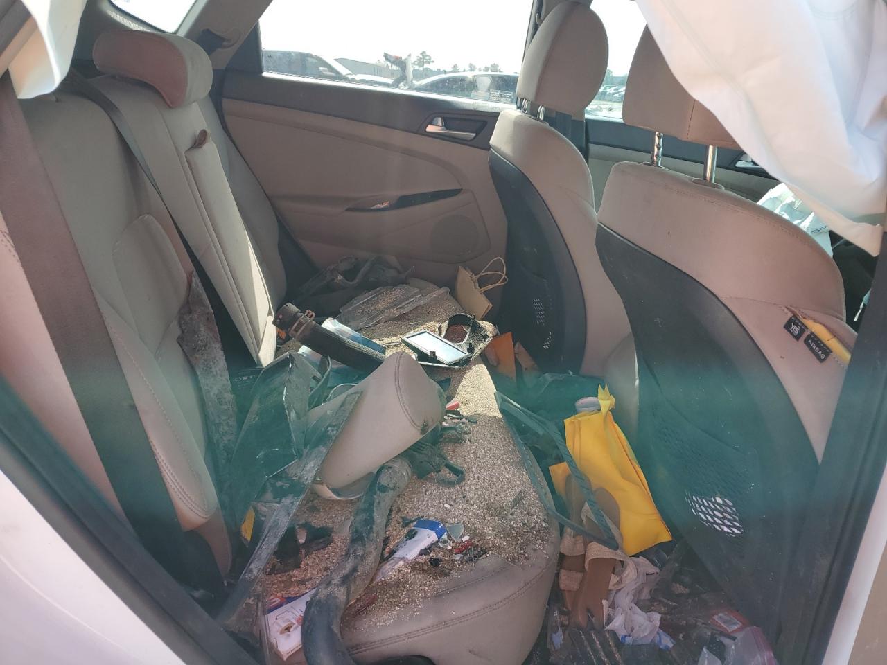2019 Hyundai Tucson VIN KM8J33A43KU072879 Copart auction photo, front end / all over damage thumbnail 11