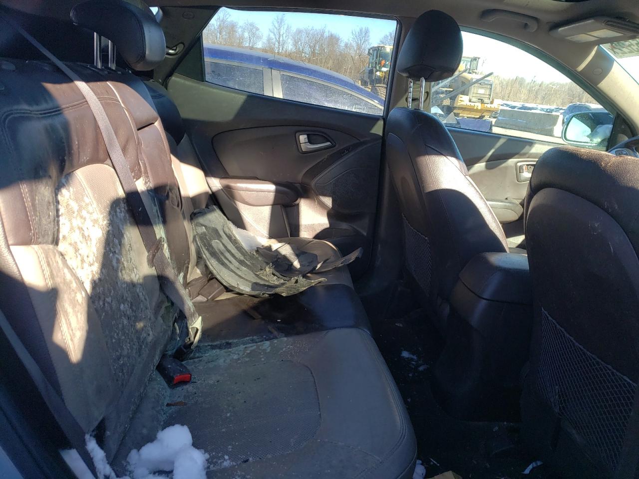 2012 Hyundai Tucson VIN KM8JUCAC6CU454054 Copart auction photo, rear end / front end damage thumbnail 11