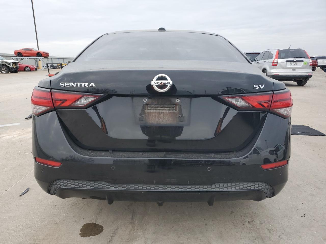 2020 Nissan Sentra VIN 3N1AB8CV8LY233299 Copart auction photo, front end damage thumbnail 6
