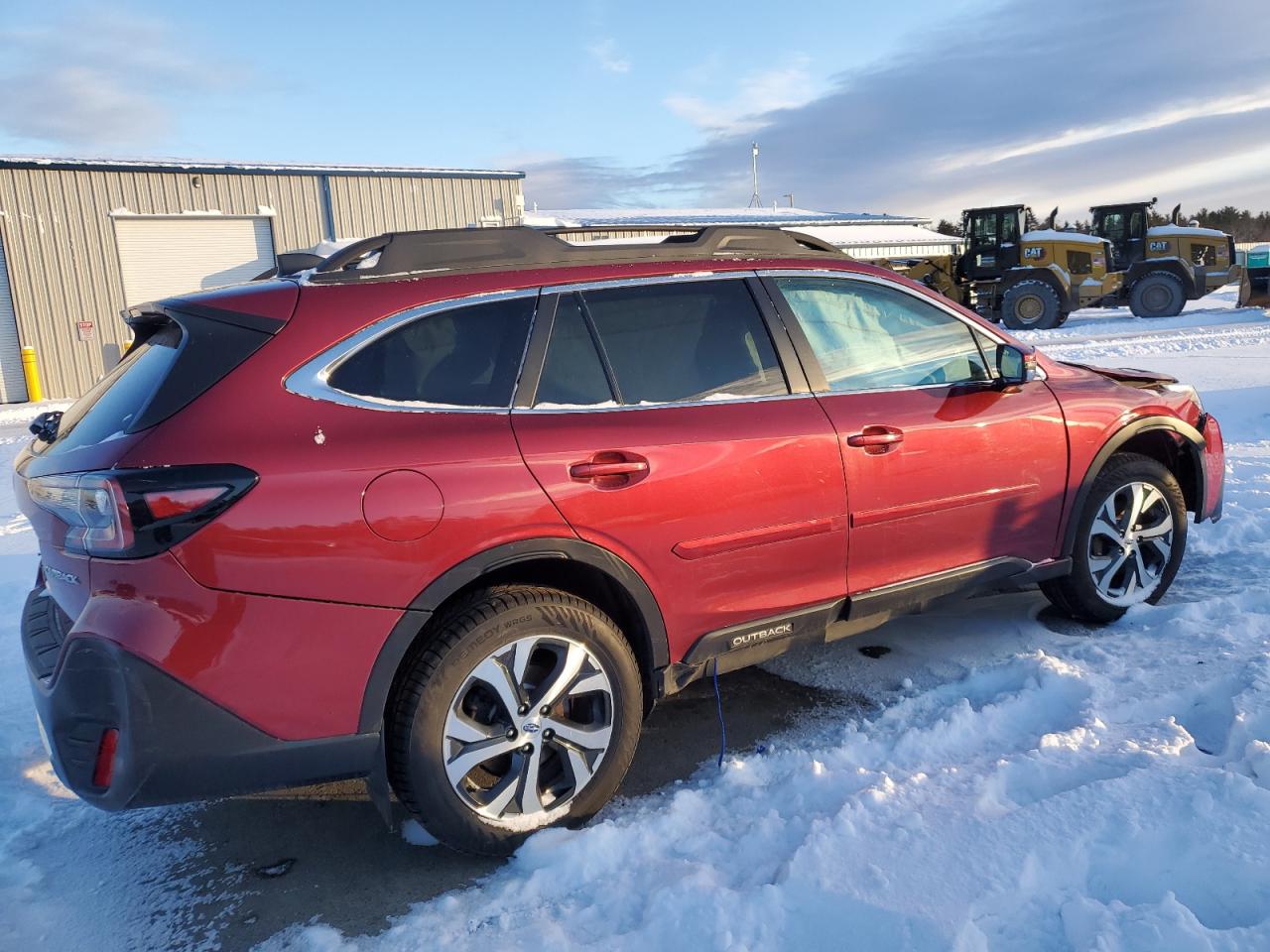 2021 Subaru Outback VIN 4S4BTANCXM3118968 Copart auction photo, rear end damage thumbnail 3
