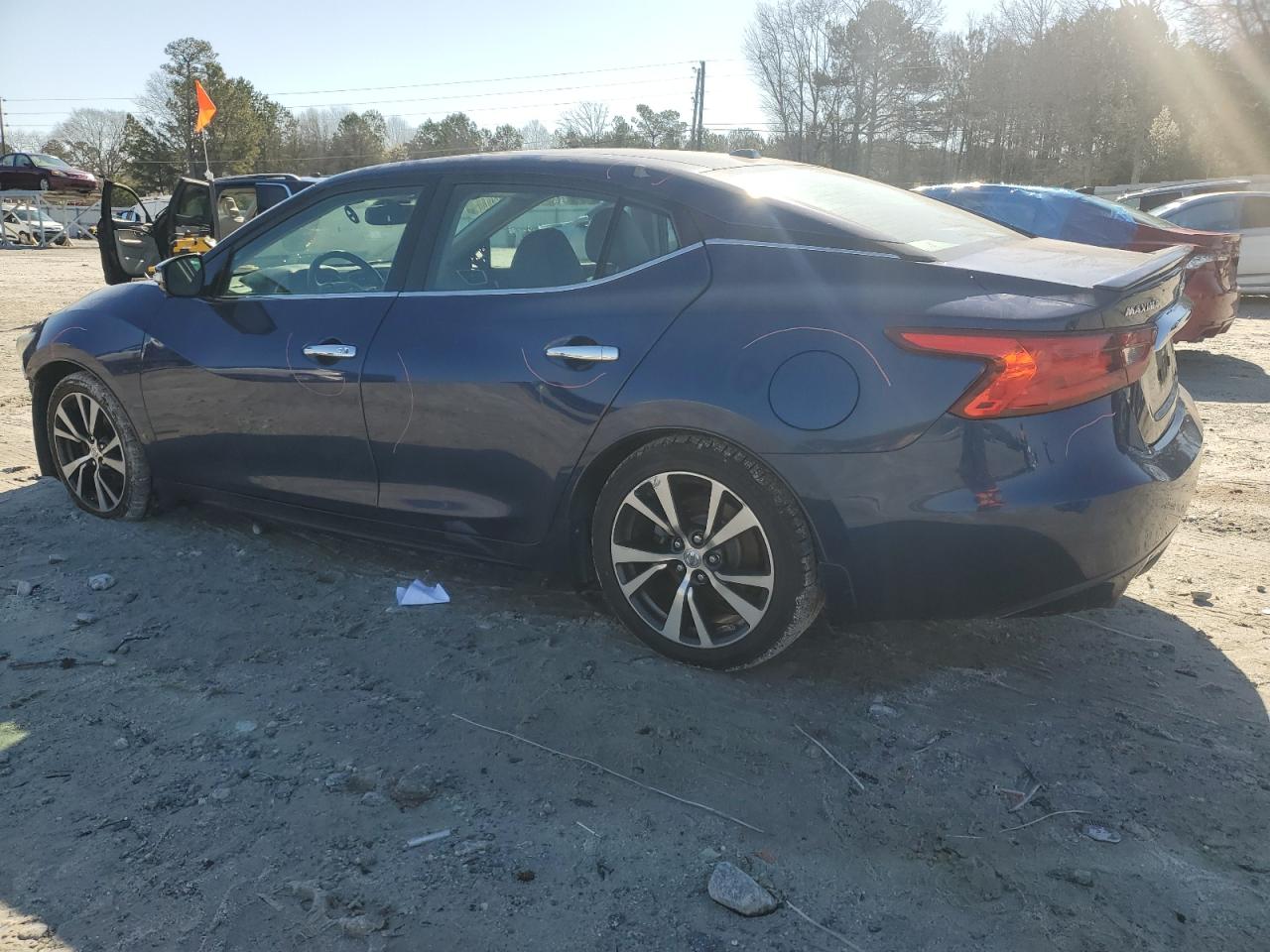 2016 Nissan Maxima VIN 1N4AA6AP6GC440397 Copart auction photo, front end / side damage thumbnail 2
