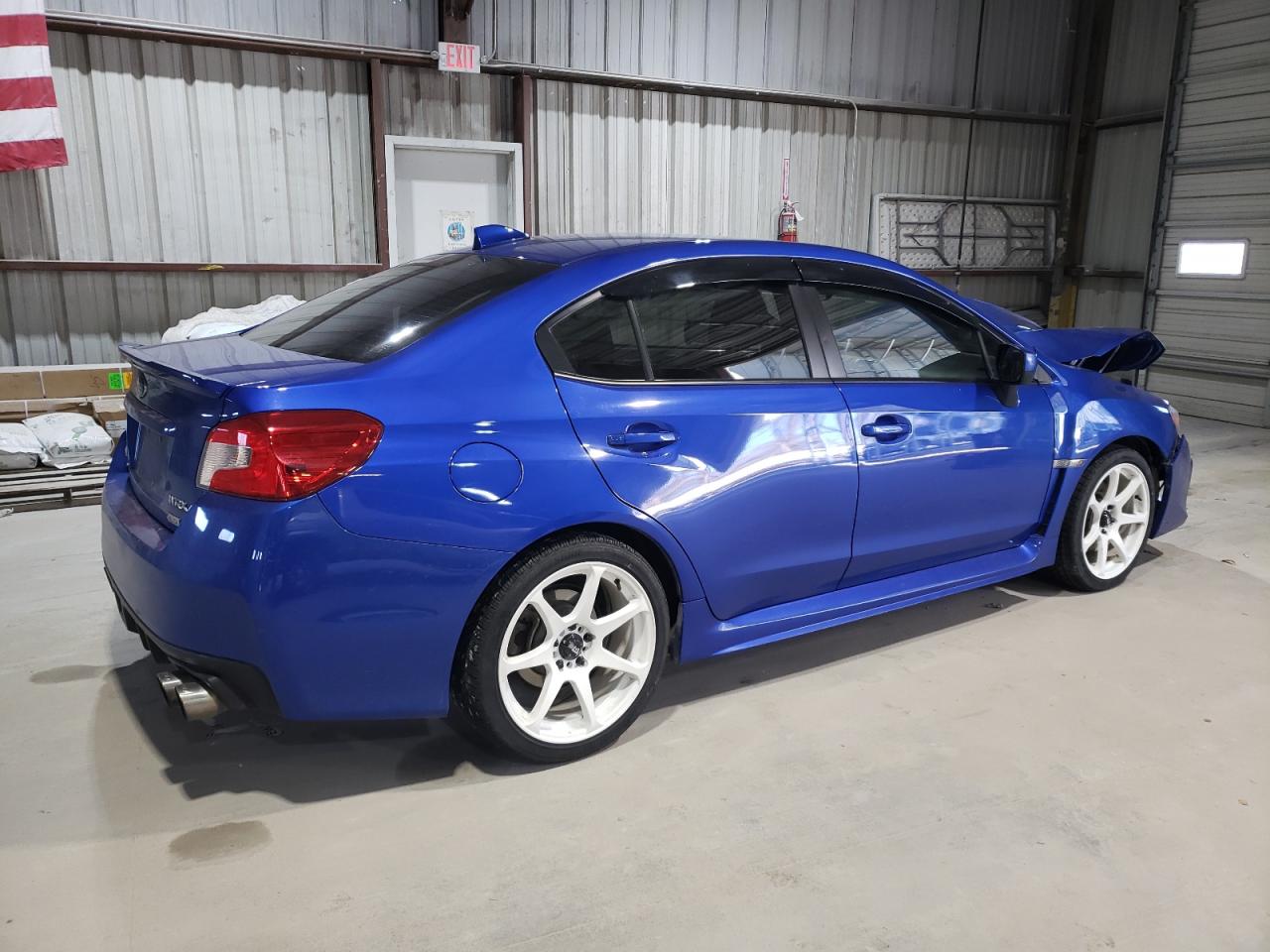 2018 Subaru WRX VIN JF1VA1A69J9816056 Copart auction photo, front end / minor dent/scratches damage thumbnail 3