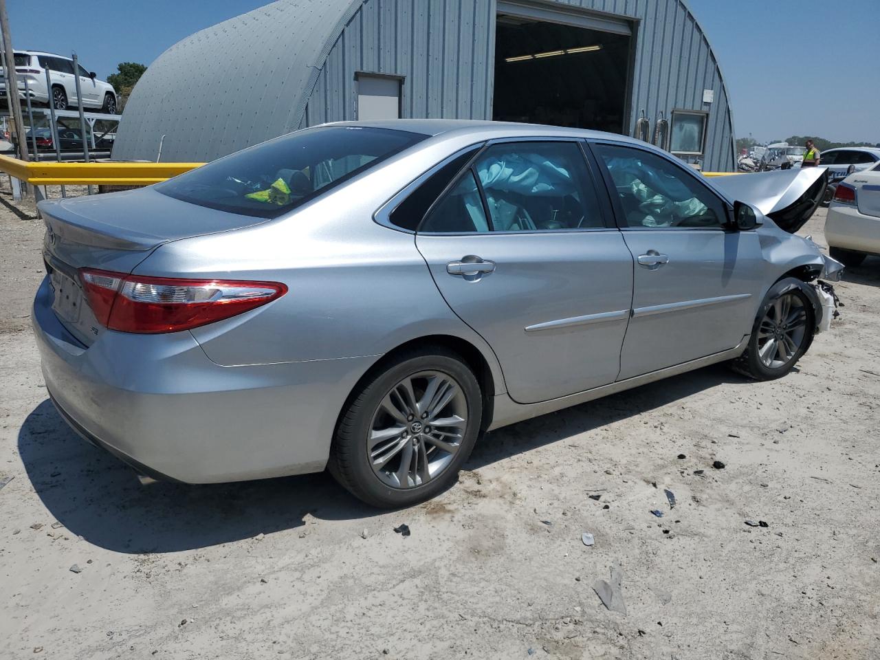 2017 Toyota Camry VIN 4T1BF1FK8HU376094 Copart auction photo, front end damage thumbnail 3