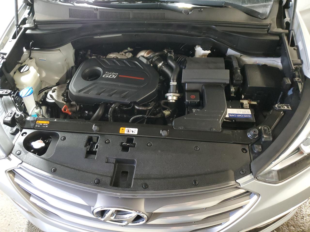 2017 Hyundai Santa Fe VIN 5XYZWDLA9HG384612 Copart auction photo, normal wear damage thumbnail 12
