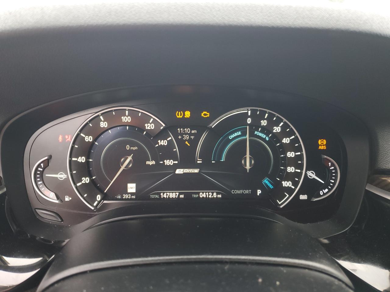 2018 BMW 5er VIN WBAJB1C5XJB084536 Copart auction photo, water/flood damage thumbnail 9