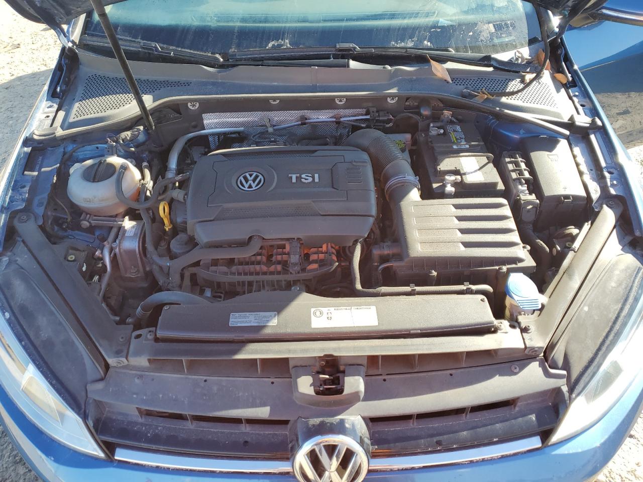 2016 Volkswagen Golf VIN 3VW217AU8GM037172 Copart auction photo, rear end damage thumbnail 12