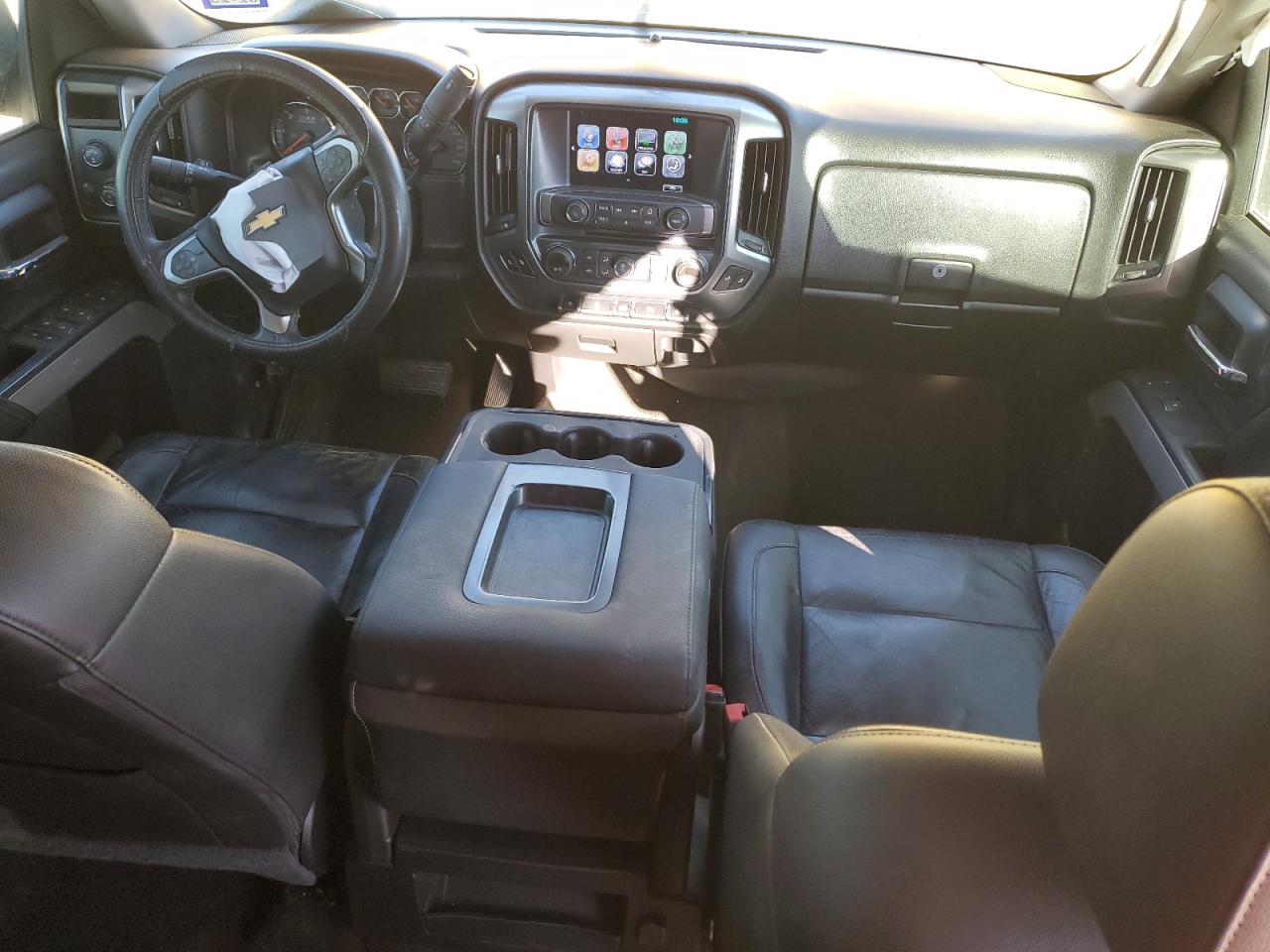 2017 Chevrolet Silverado VIN 3GCUKREC5HG416295 Copart auction photo, front end / side damage thumbnail 8