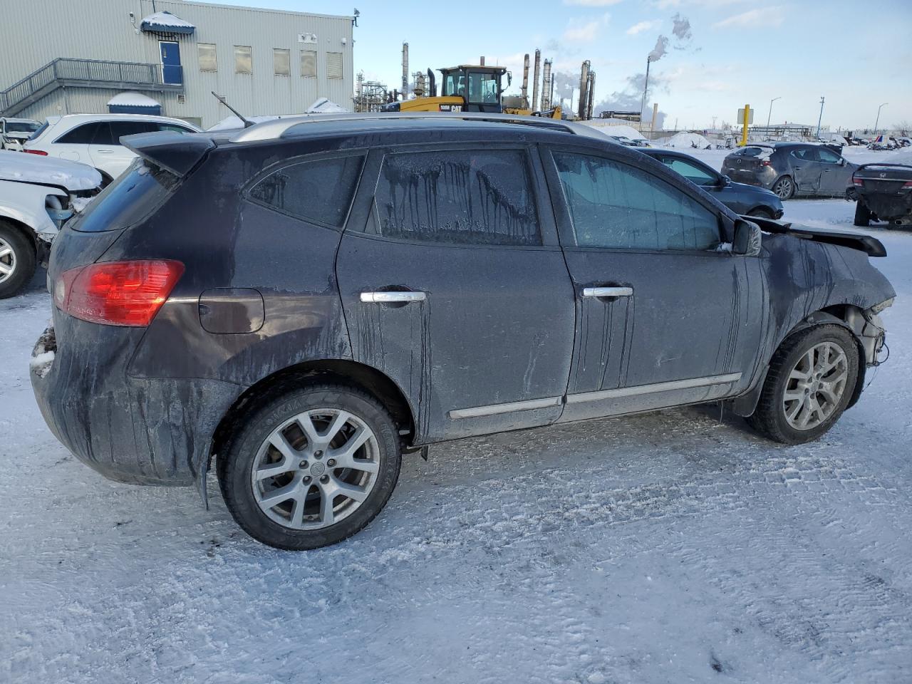 2013 Nissan Rogue VIN JN8AS5MT4DW007475 Copart auction photo, front end / side damage thumbnail 3