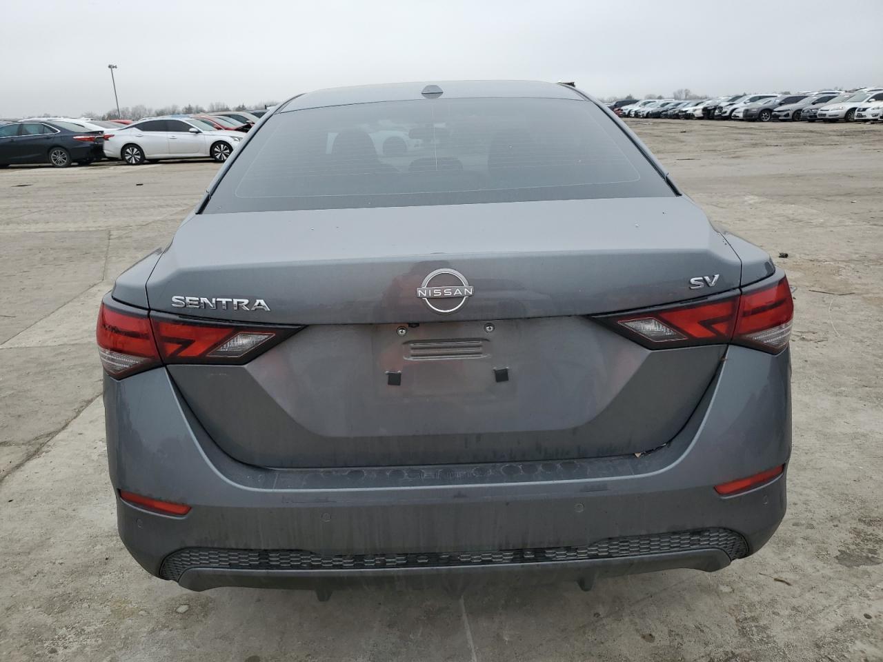 2024 Nissan Sentra VIN 3N1AB8CV6RY261613 Copart auction photo, side damage thumbnail 6
