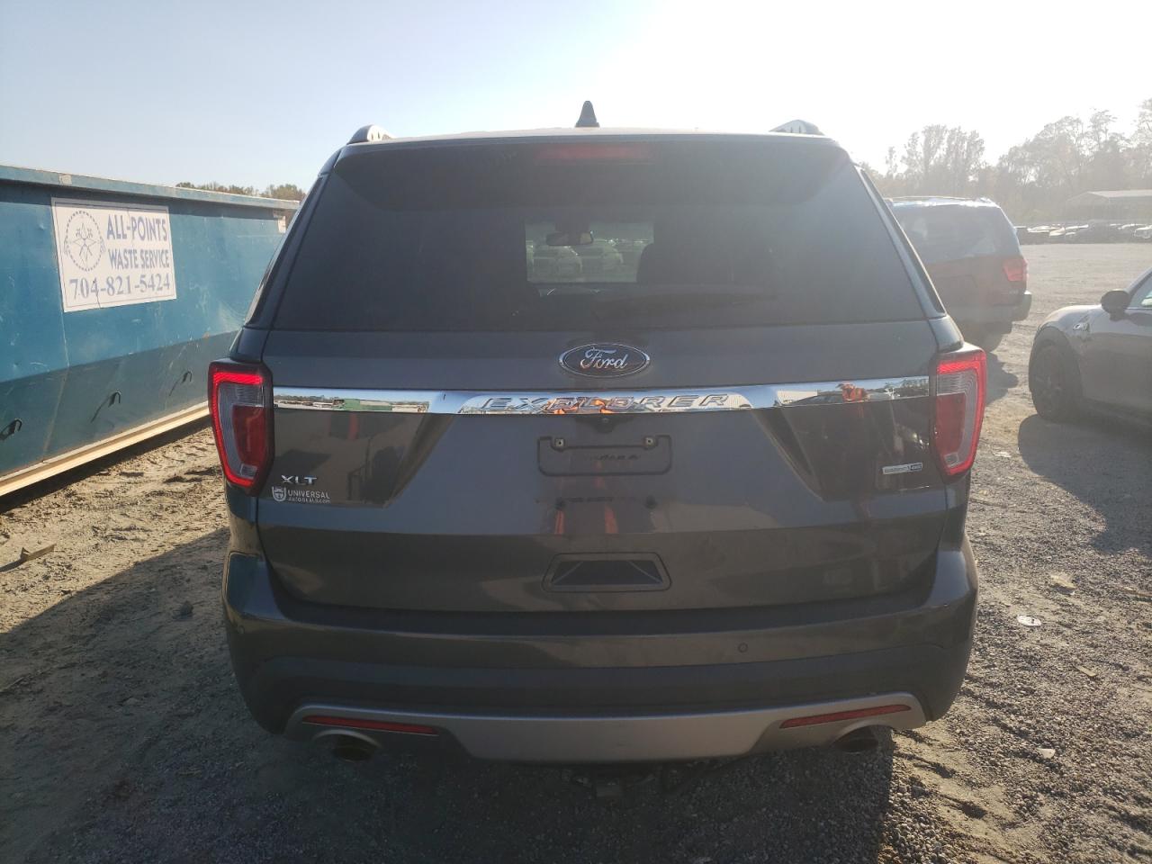 2016 Ford Explorer VIN 1FM5K8DH2GGB83767 Copart auction photo, front end / side damage thumbnail 6