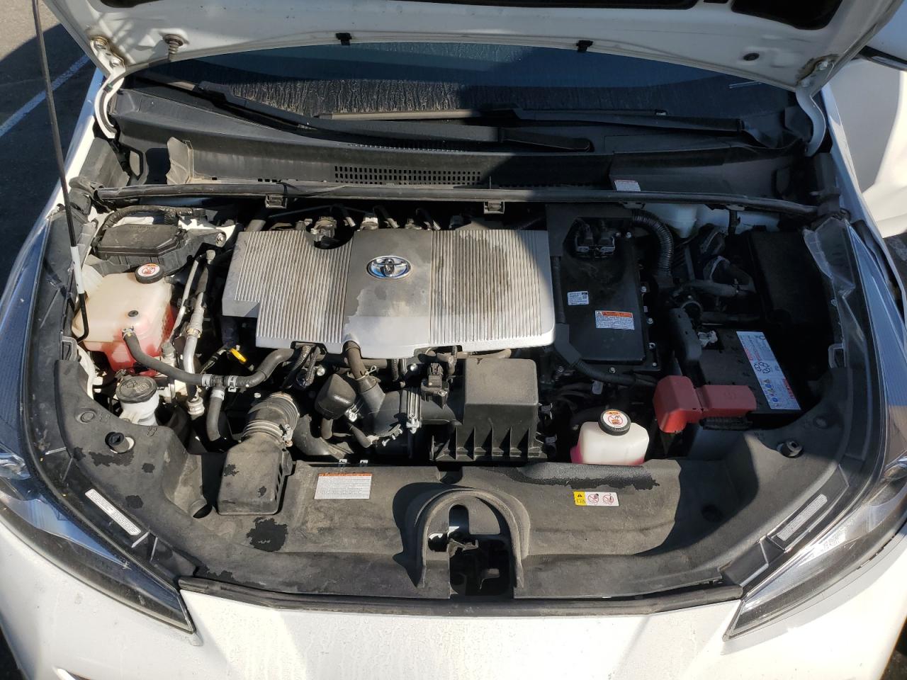 2020 Toyota Prius VIN JTDKARFU6L3110185 Copart auction photo, side / front end damage thumbnail 11