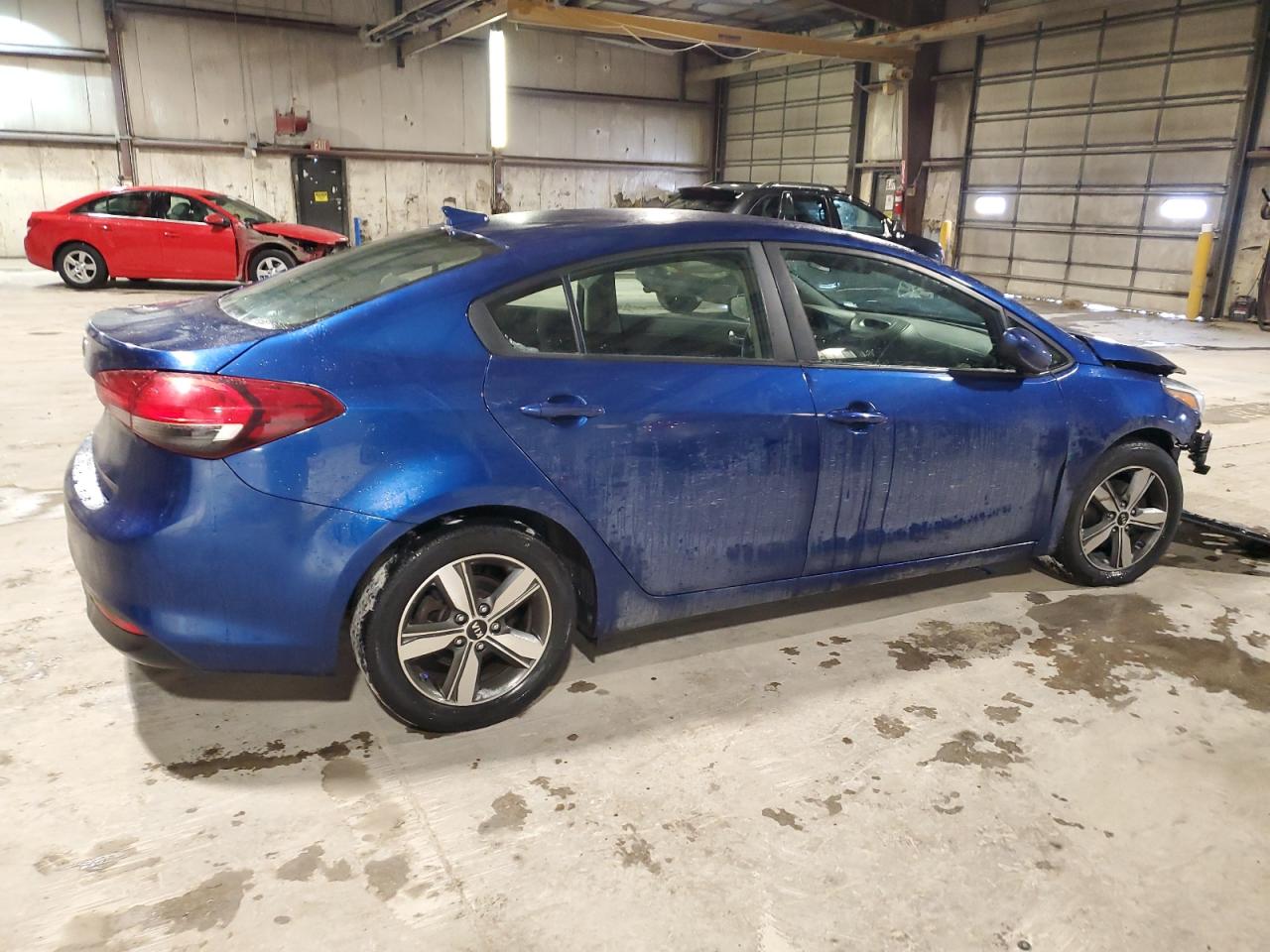2018 KIA Forte VIN 3KPFL4A79JE249698 Copart auction photo, front end / undercarriage damage thumbnail 3
