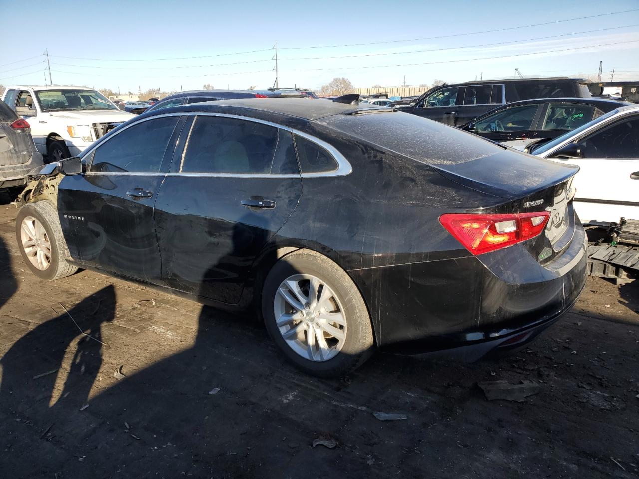 2017 Chevrolet Malibu VIN 1G1ZE5ST3HF151820 Copart auction photo, front end damage thumbnail 2