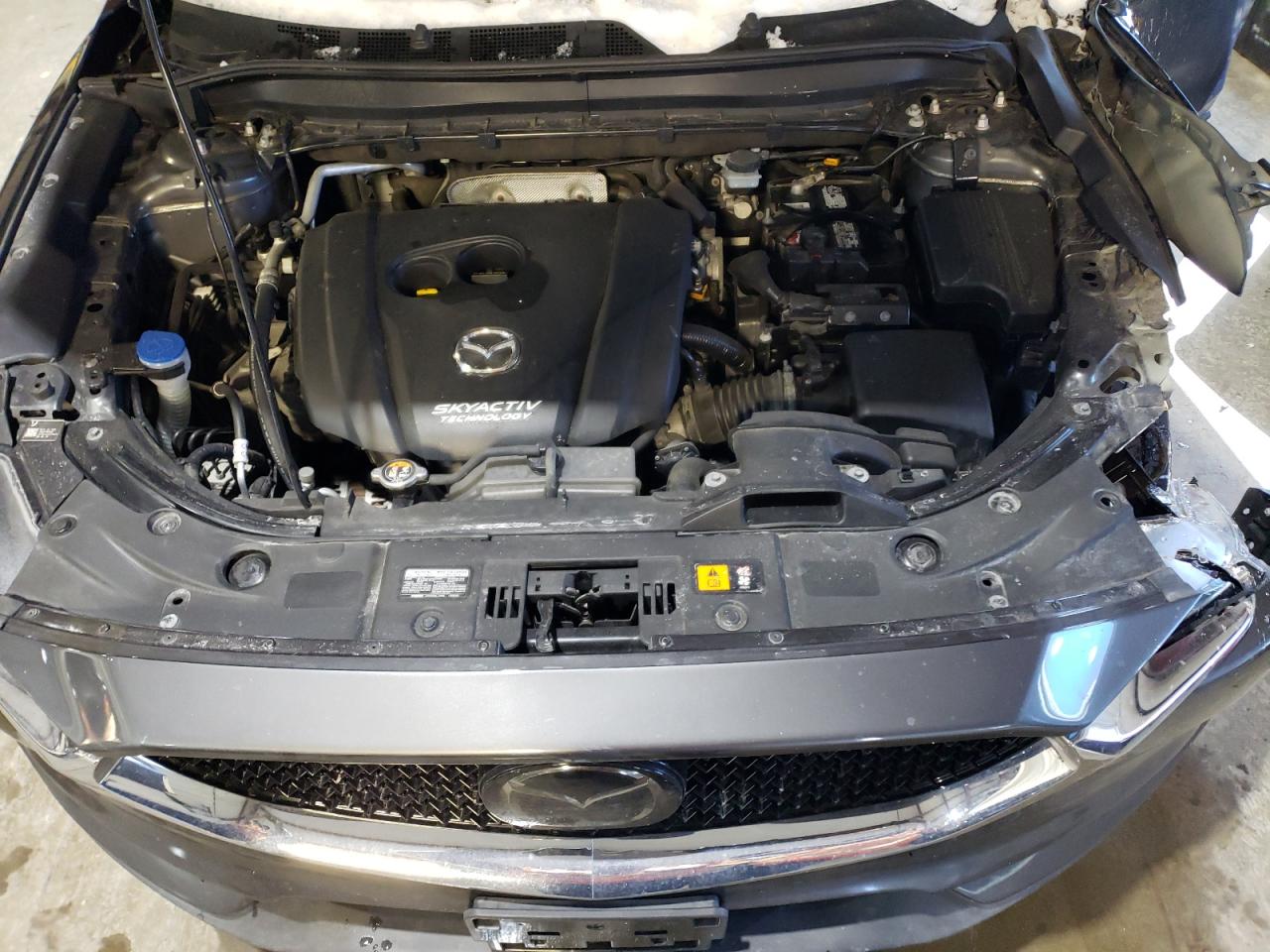 2019 Mazda CX-5 VIN JM3KFBDM8K0559192 Copart auction photo, front end / side damage thumbnail 12