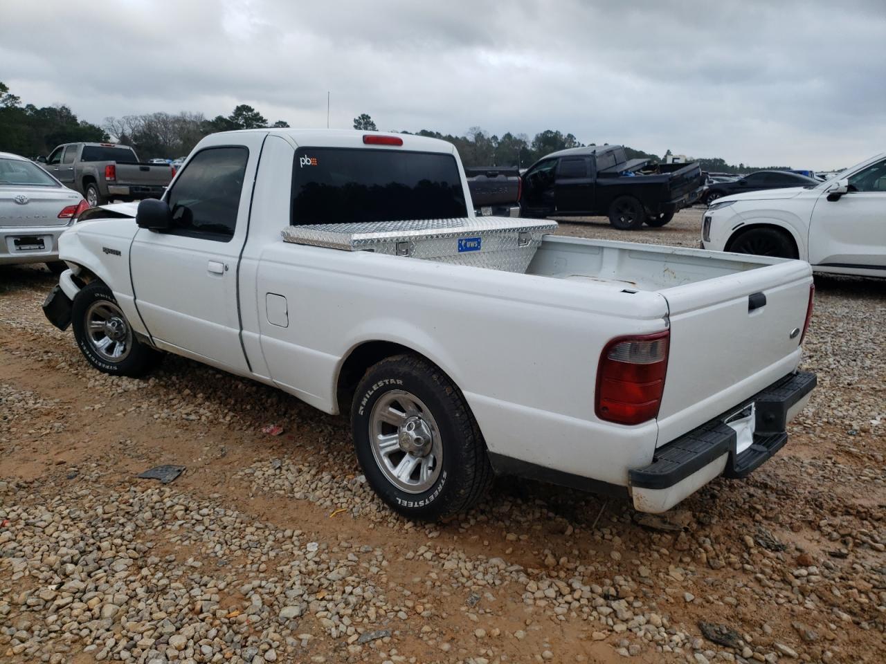 2005 Ford Ranger VIN 1FTYR10U35PB04983 Copart auction photo, front end damage thumbnail 2