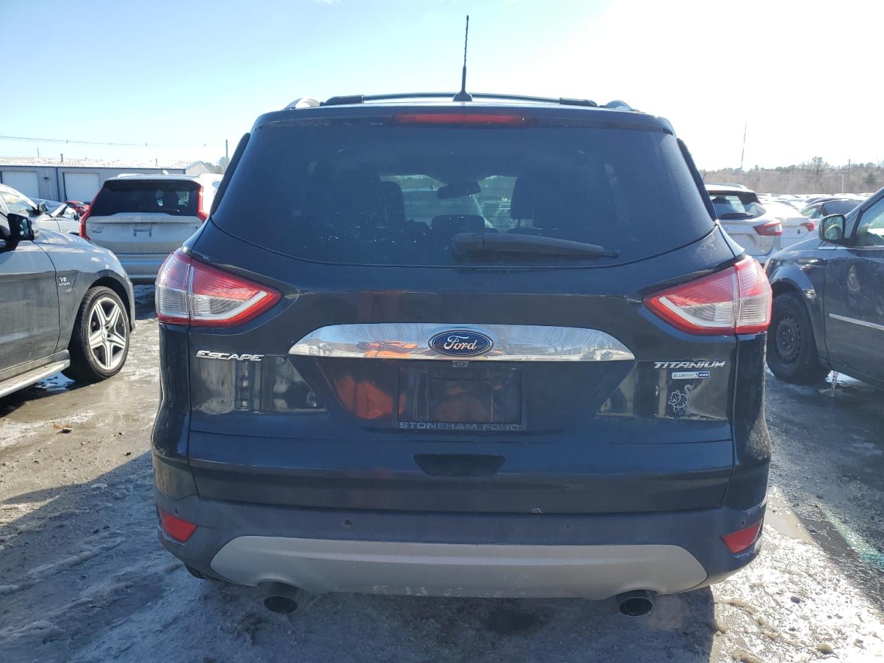 2015 Ford Escape VIN 1FMCU9J94FUA55549 Copart auction photo, side damage thumbnail 6