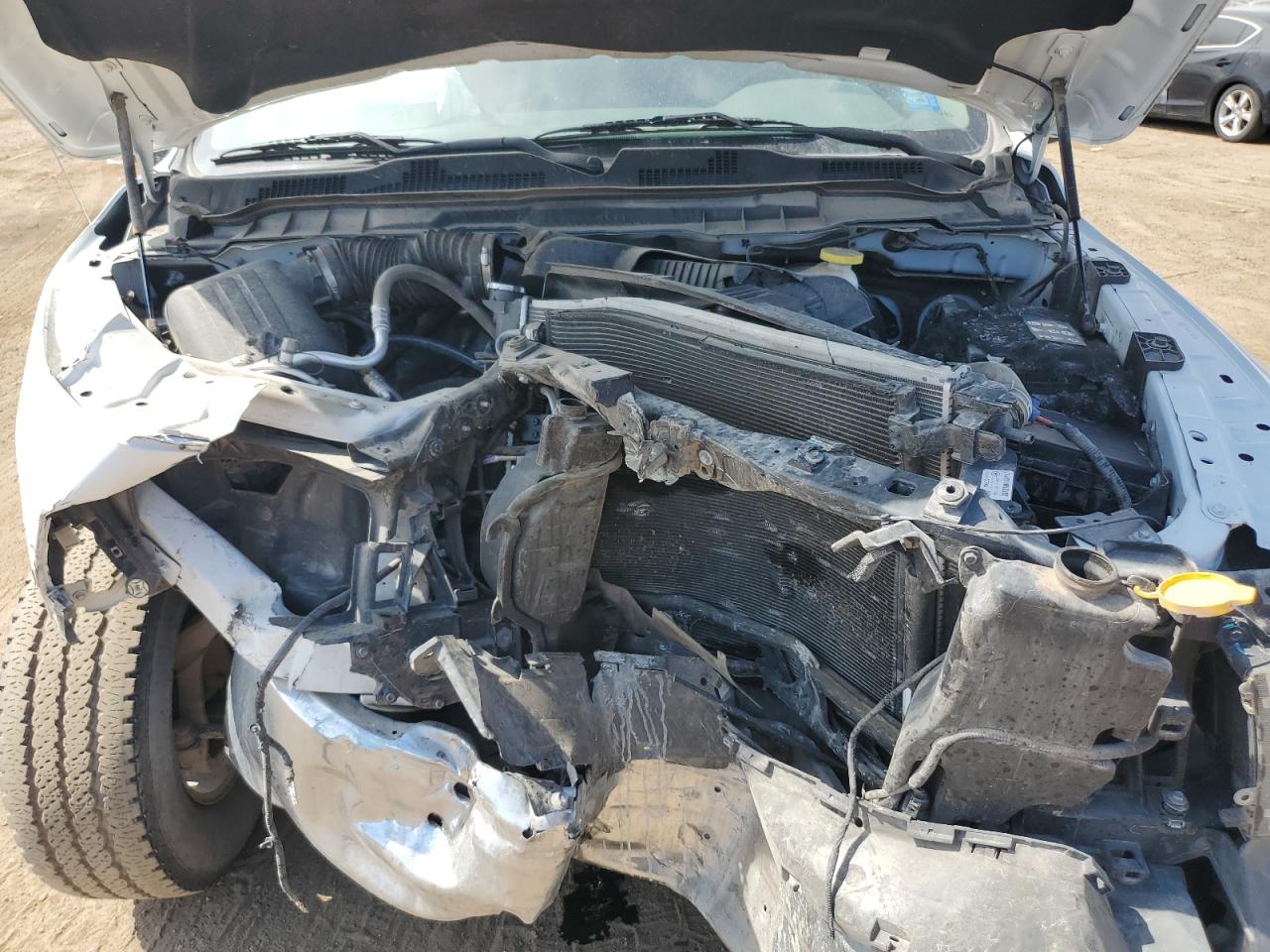 2018 RAM 1500 VIN 3C6JR6DG3JG162696 Copart auction photo, front end damage thumbnail 12