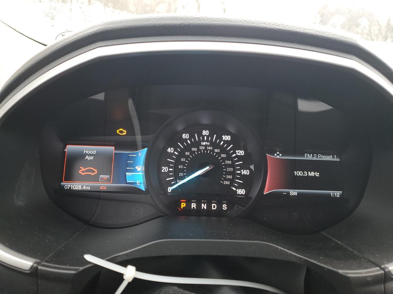 2020 Ford Edge VIN 2FMPK4J93LBA32890 Copart auction photo, front end damage thumbnail 9
