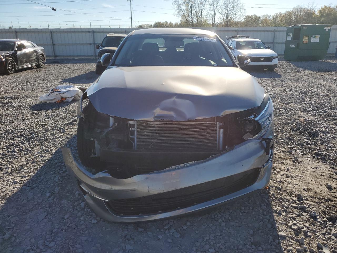 2016 KIA Optima VIN 5XXGU4L36GG032542 Copart auction photo, front end damage thumbnail 5