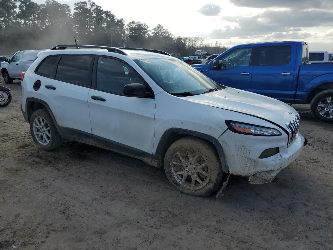2016 Jeep Grand Cherokee VIN 1C4PJLAB8GW178128 Copart auction photo, front end damage thumbnail 4