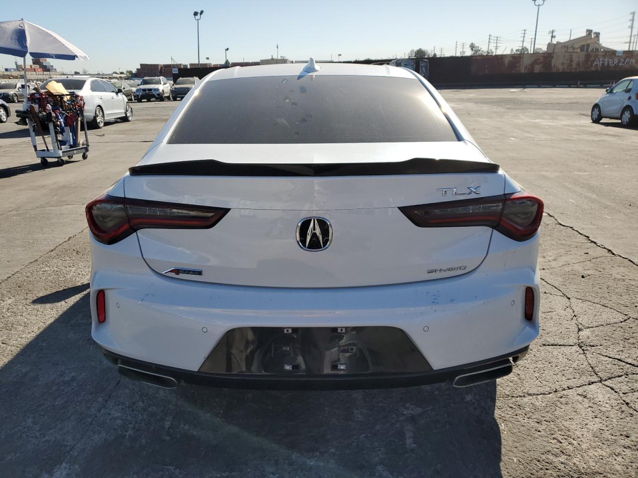 2023 Acura TLX VIN 19UUB6F5XPA003480 Copart auction photo, front end damage thumbnail 6