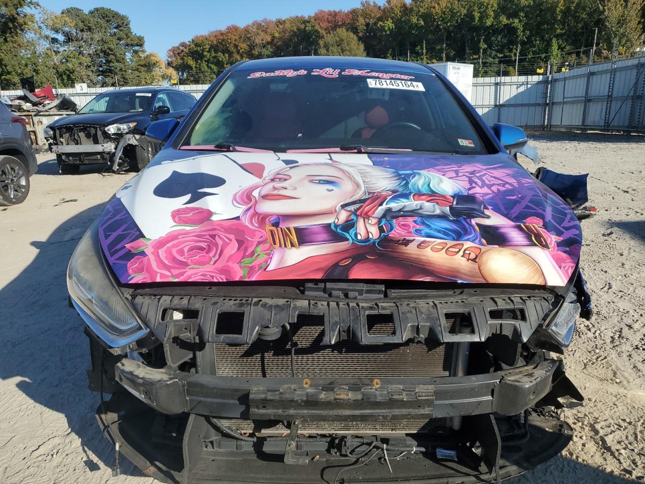 2018 Hyundai Sonata VIN 5NPE34AFXJH630720 Copart auction photo, front end damage thumbnail 5