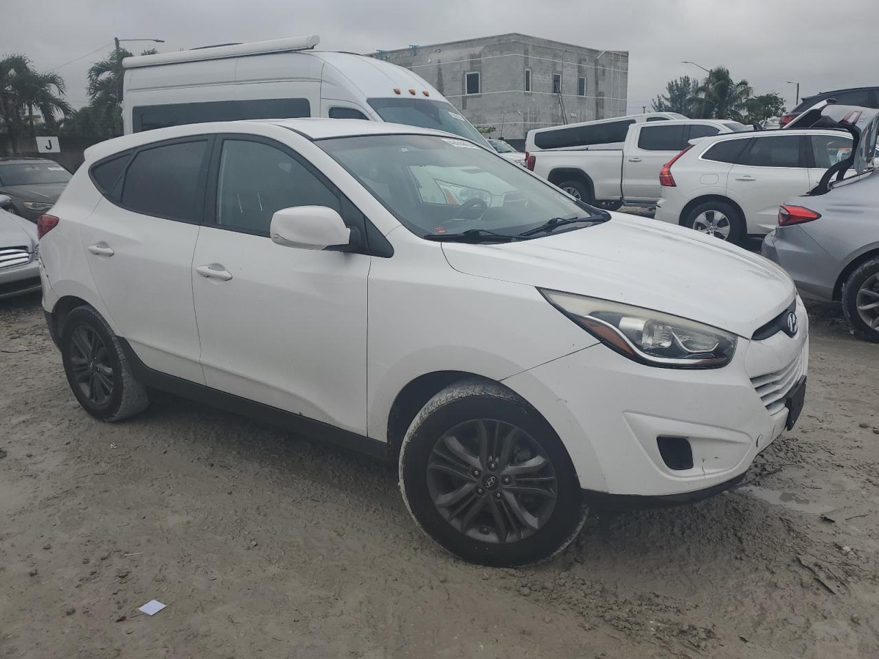 2015 Hyundai Tucson VIN KM8JT3AF2FU097912 Copart auction photo, mechanical damage thumbnail 4