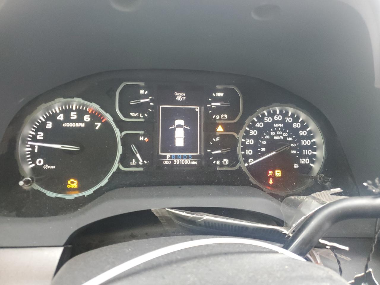 2018 Toyota Tundra VIN 5TFRM5F18JX129072 Copart auction photo, side damage thumbnail 9
