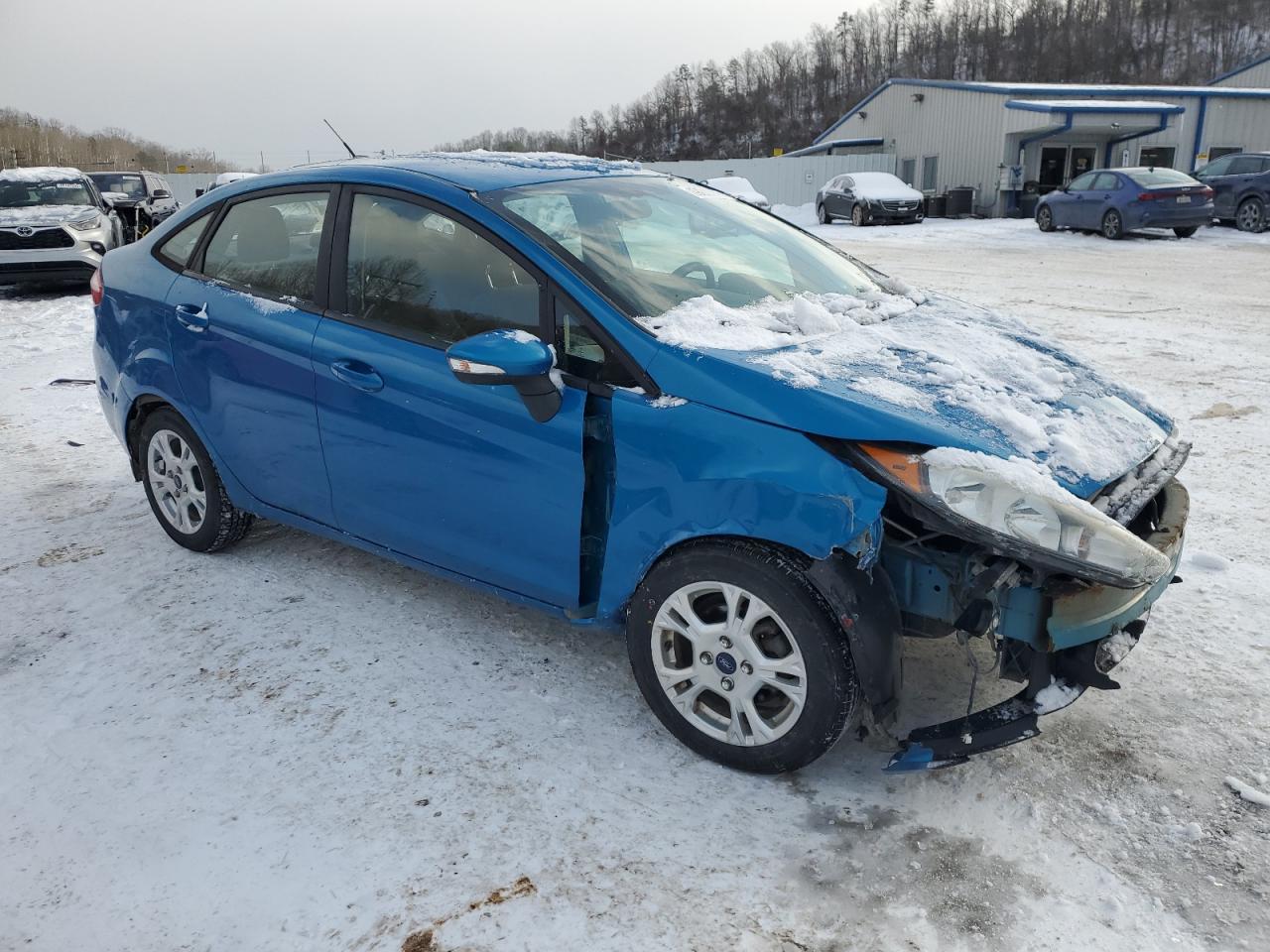 2016 Ford Fiesta VIN 3FADP4BJ6GM144420 Copart auction photo, front end damage thumbnail 4