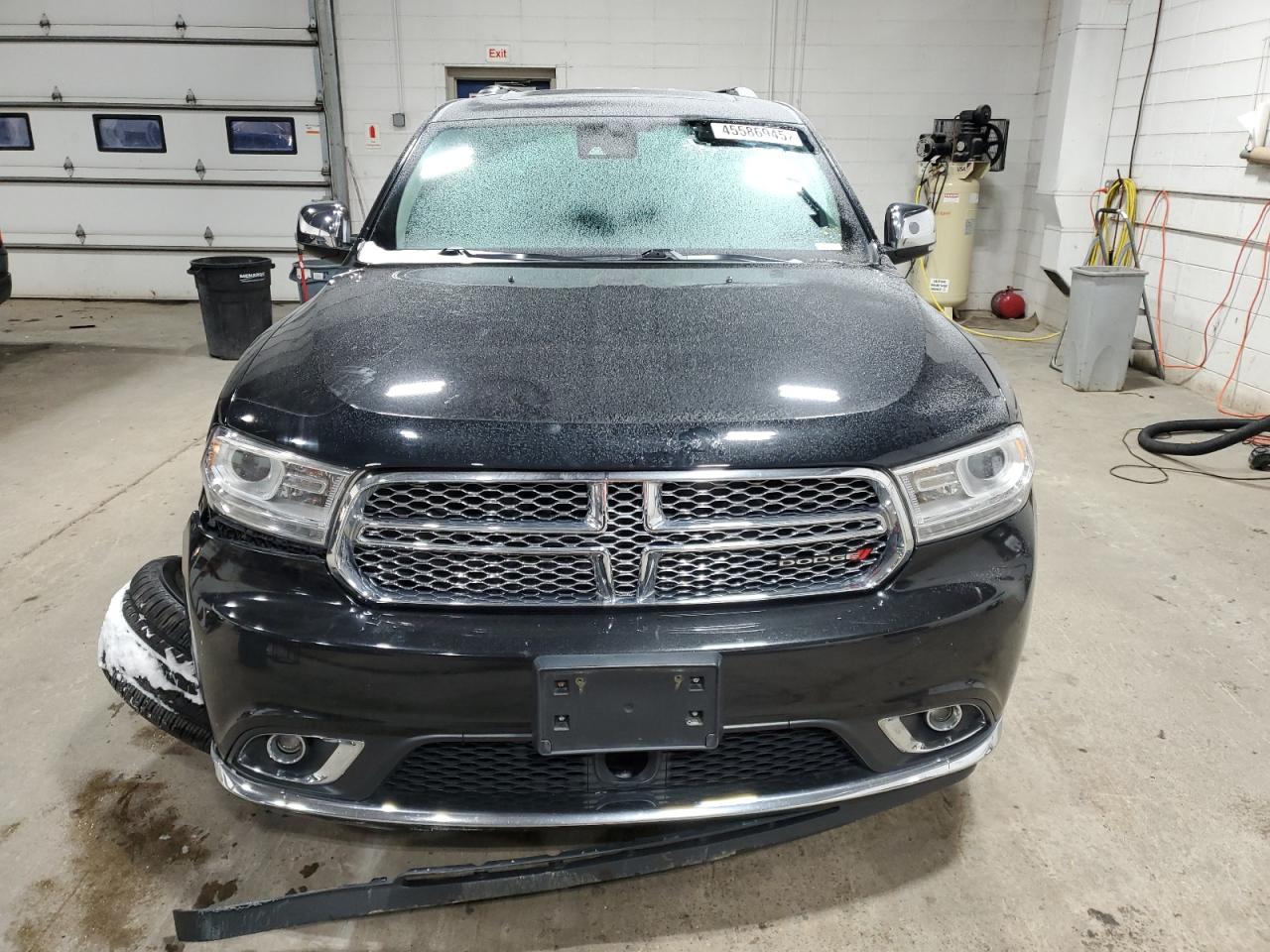 2016 Dodge Durango VIN 1C4RDJEG5GC412950 Copart auction photo, front end / side damage thumbnail 5