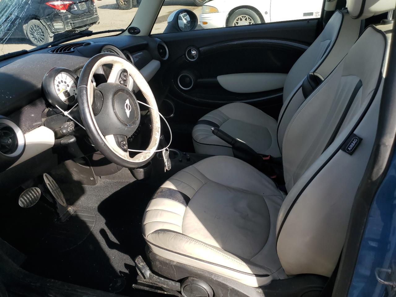 2013 MINI Cooper VIN WMWSV3C51DT396363 Copart auction photo, front end damage thumbnail 7