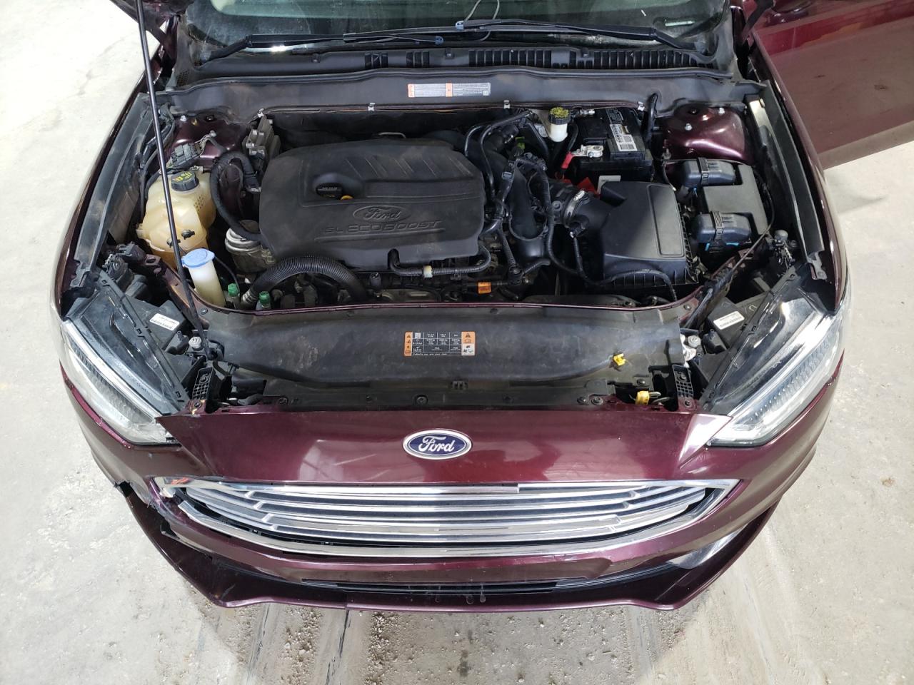 2017 Ford Fusion VIN 3FA6P0HD6HR132257 Copart auction photo, front end / minor dent/scratches damage thumbnail 11