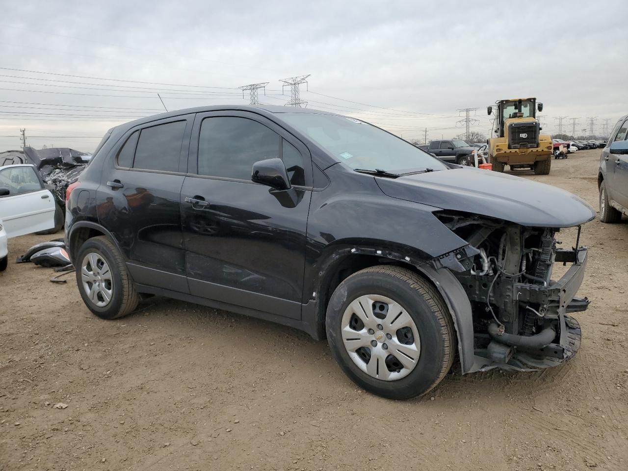 2018 Chevrolet Trax VIN 3GNCJKSB1JL357980 Copart auction photo, front end / rear end damage thumbnail 4