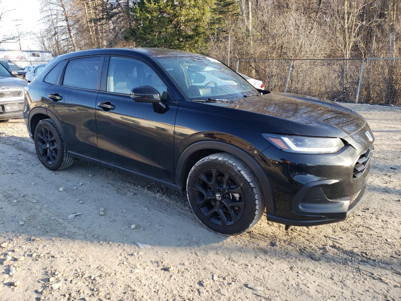 2024 Honda HR-V VIN 3CZRZ2H58RM766118 Copart auction photo, front end damage thumbnail 4