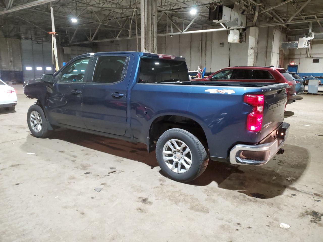 2022 Chevrolet Silverado VIN 1GCPDKEK0NZ526561 Copart auction photo, front end damage thumbnail 2