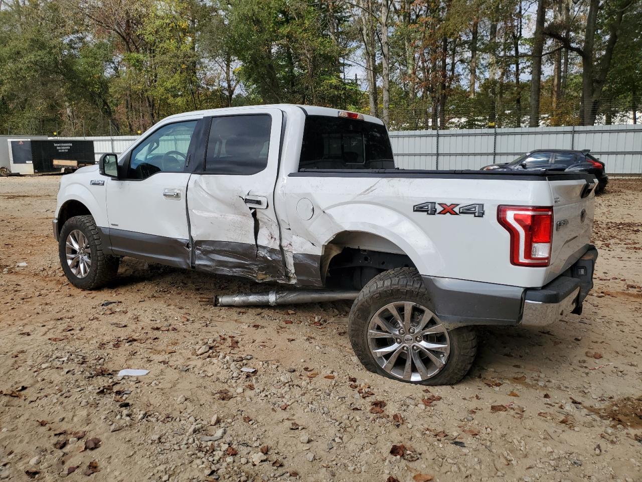 2017 Ford F-150 VIN 1FTEW1EP3HFB73469 Copart auction photo, side / front end damage thumbnail 2