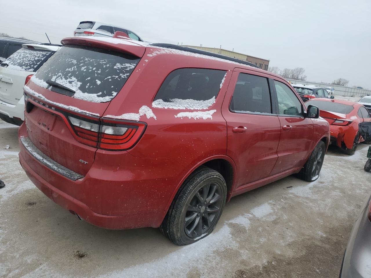 2018 Dodge Durango VIN 1C4RDJDGXJC408126 Copart auction photo, front end damage thumbnail 3