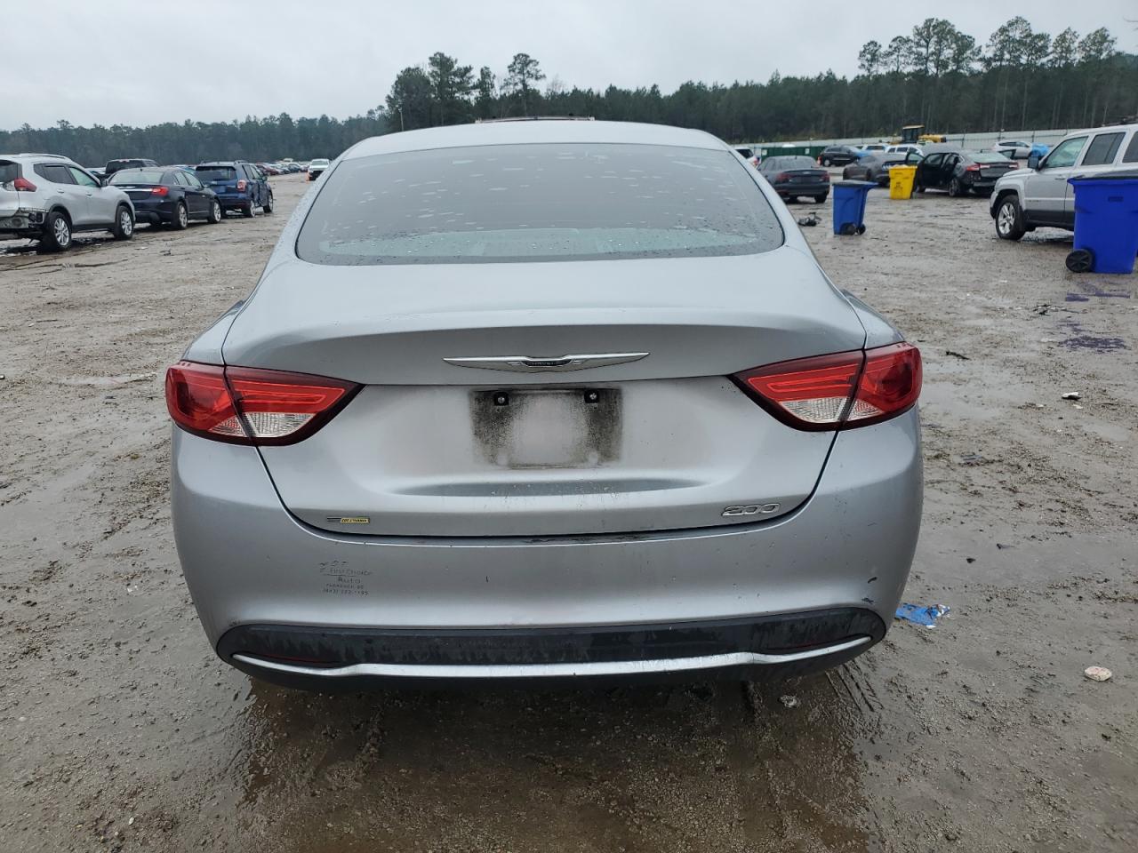 2015 Chrysler 200 VIN 1C3CCCAB1FN571180 Copart auction photo, front end damage thumbnail 6
